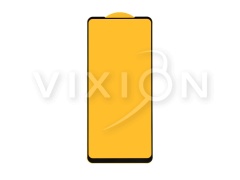 Защитное стекло 6D для Samsung A217F Galaxy A21s (черный) (VIXION)