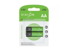 Батарейка Vixion алкалиновая LR6 - AA (блистер 2шт)