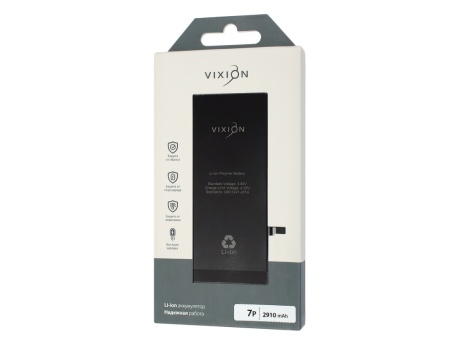 Аккумулятор для iPhone 7 Plus (Vixion) (2910 mAh) с монтажным скотчем