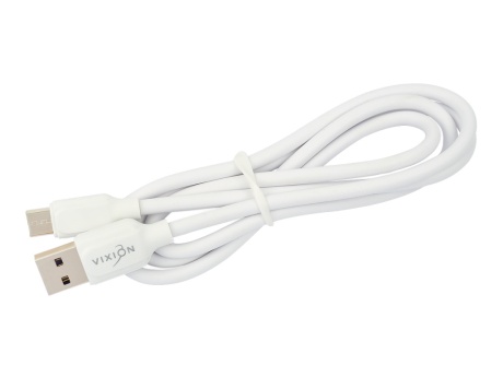 Кабель USB VIXION (K28c) 3,5A Type-C (1м) (белый)