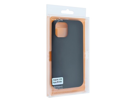 Накладка Vixion для iPhone 12/12 Pro (черный)
