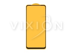 Защитное стекло 6D для Oppo Reno 4 Lite (черный) (VIXION)