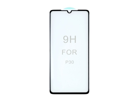 Защитное стекло 3D для Huawei P30 (черный) (VIXION)