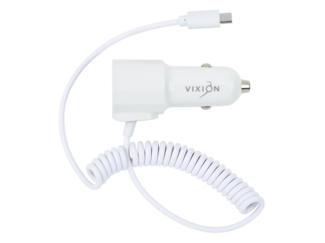 АЗУ VIXION U8 micro USB (2-USB/2.1A) (белый)