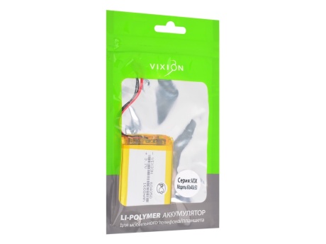 Аккумулятор универсальный 60х40х50 mm 1600mAh (3,7V Li-Pol) (Vixion)