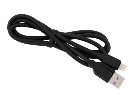 Кабель USB VIXION (K28i) 3,5A для iPhone Lightning 8 pin (1м) (черный)