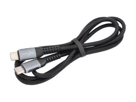 Кабель Type-C VIXION (K31c) Power Delivery Type-C 100W (1м) (черный)