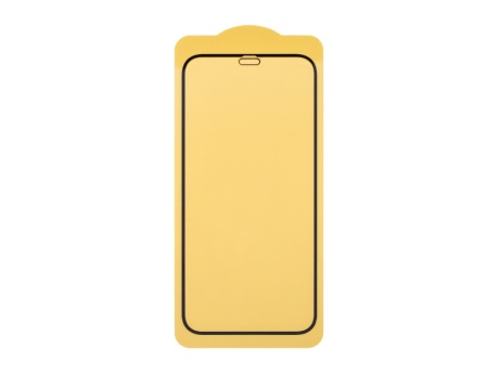 Защитное стекло 6D для iPhone 12 mini (черный) (VIXION)