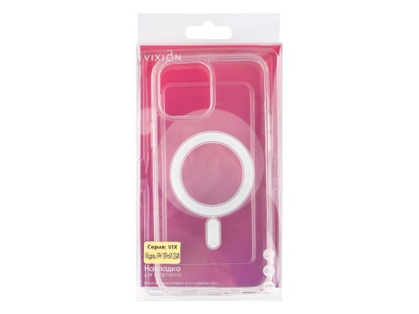 Накладка Vixion для iPhone 13 Pro Max MagSafe (прозрачный)