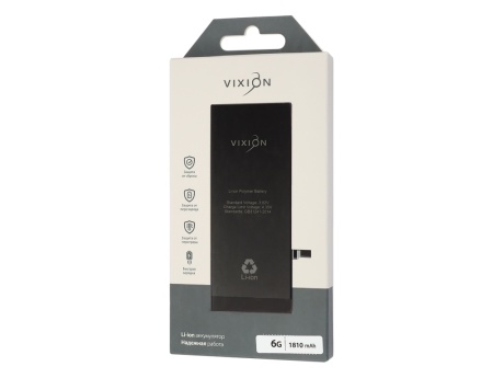 Аккумулятор для iPhone 6 (Vixion) (1810 mAh) с монтажным скотчем