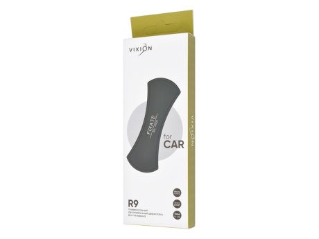 Авто-держатель VIXION R9 силикон на парприз (черный)