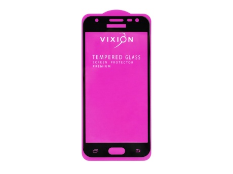Защитное стекло 3D для Samsung J330F Galaxy J3 (2017) (черный) (VIXION)