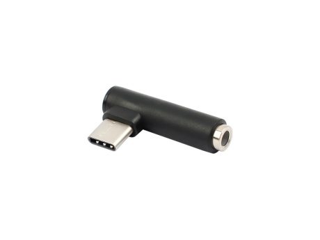 Адаптер VIXION (AD47) Jack 3.5 - Type-C (черный)
