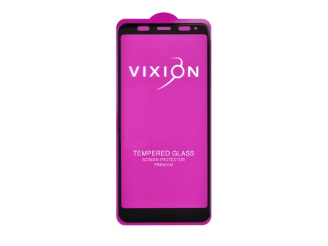 Защитное стекло 6D для Xiaomi Redmi 5 Plus (черный) (VIXION)