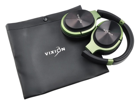 Наушники беспроводные VIXION LS12 (зеленый)
