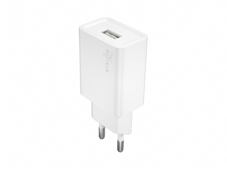 СЗУ VIXION PRO VH-06 (1-USB/2.1A) (белый)