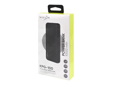 Портативное зарядное устройство (Power Bank) VIXION KPG-100 10000mAh (черный)