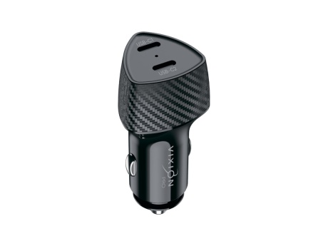 АЗУ VIXION PRO VU-13i (2-Type-C PD 20W) 20W max + Lightning кабель (1м) (черный)