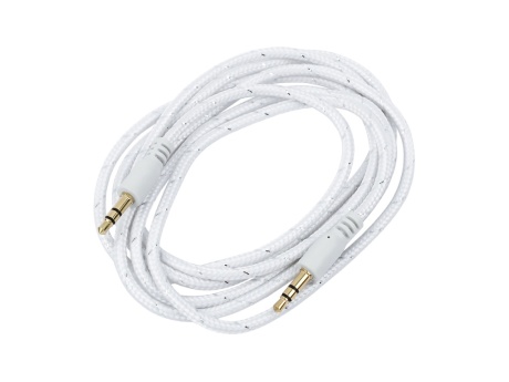 Кабель VIXION CAB50 AUX 3,5 (M) - AUX 3,5 (M) 1.5m (белый)