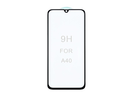 Защитное стекло 3D для Samsung A405F Galaxy A40/A01 (черный) (VIXION)