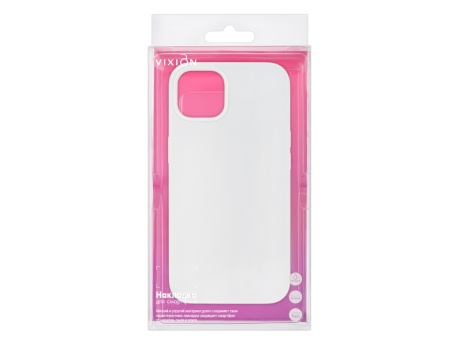 Накладка Vixion для iPhone 13 (белый)