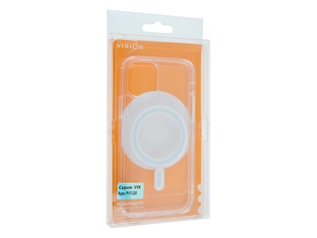 Накладка Vixion для iPhone 12/12 Pro MagSafe (прозрачный)