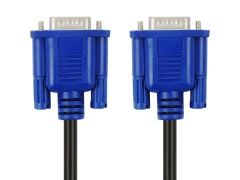 Кабель VIXION CAB24 VGA (M) - VGA (M) 0.5m (черный)