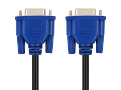 Кабель VIXION CAB25 VGA (M) - VGA (M) 1.5m (черный)