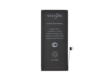 Аккумулятор для iPhone 11 (Vixion) (3110 mAh) с монтажным скотчем
