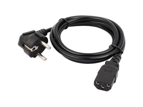 Кабель сетевой VIXION CAB56 EURO pin (m) - C13 (m) (1,5м) (черный)
