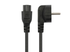 Кабель сетевой VIXION CAB59 EURO pin (m) - 3 pim (m) (1,5м) (черный)