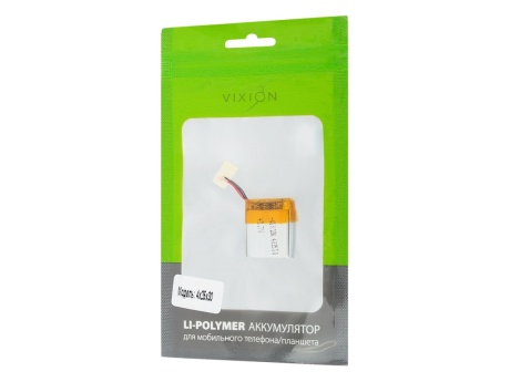 Аккумулятор универсальный 4х25х30 mm 230mAh (3,7V Li-Pol) (Vixion)