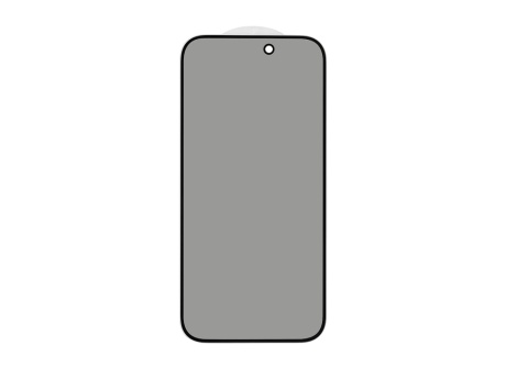 Защитное стекло 3D PRIVACY для iPhone 14 Pro (черный) (VIXION)