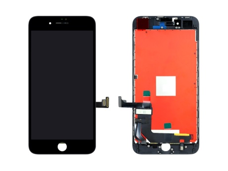 Дисплей для iPhone 8 Plus + тачскрин черный с рамкой (In-Cell) (vixion)