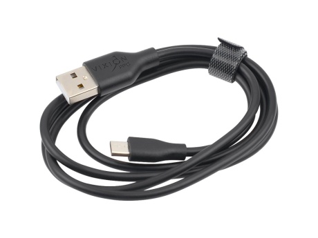 Кабель USB VIXION PRO (VX-02m) microUSB (1м) (черный)