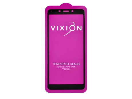 Защитное стекло 6D для Xiaomi Redmi 6/6A (черный) (VIXION)