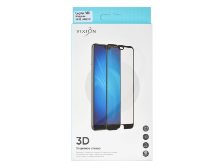Защитное стекло Full Glue для Xiaomi Mi 10 (черный) (VIXION)