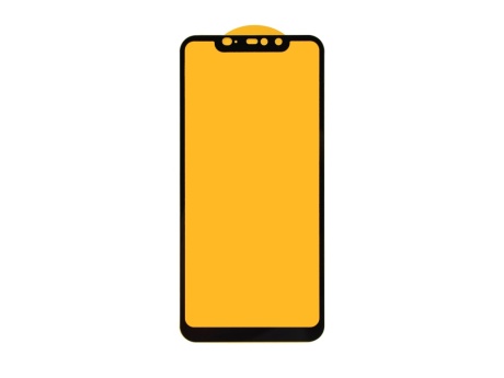 Защитное стекло 6D для Xiaomi Redmi Note 6 Pro (черный) (VIXION)