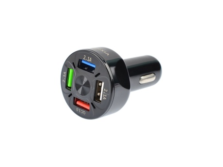 АЗУ VIXION U9 Quick Charger 3.0 (1-USB QC 3.0/3-USB 2.1A) (черный)