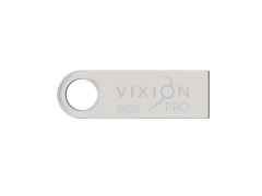 Накопитель USB Flash 16GB 2.0 VIXION PRO Zinc Alloy (серебро)