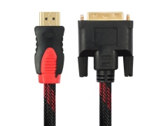 Кабель VIXION CAB14 HDMI (M) - DVI-D (M) 3m (черный)