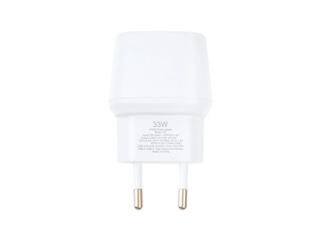 СЗУ VIXION H15 (1-USB 18W/1-Type-C PD 33W) 33W max (белый)