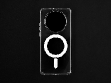 Накладка Vixion для Huawei Mate 40 Pro Plus MagSafe (прозрачный)