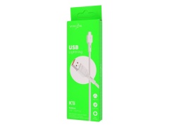 Кабель USB VIXION (K1i) для iPhone Lightning 8 pin (1м) (белый)