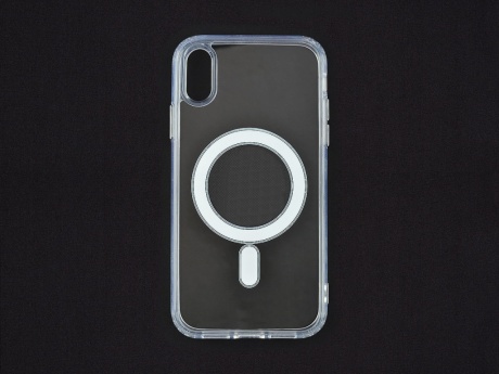 Накладка Vixion для iPhone XR MagSafe (прозрачный)