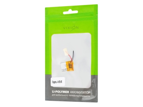 Аккумулятор универсальный 4х15х16 mm 85mAh (3,7V Li-Pol) (Vixion)