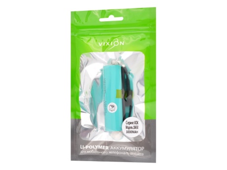 Аккумулятор 18650 3.7V 3000 mAh высокотоковый с контактами 10A/30A (vixion)