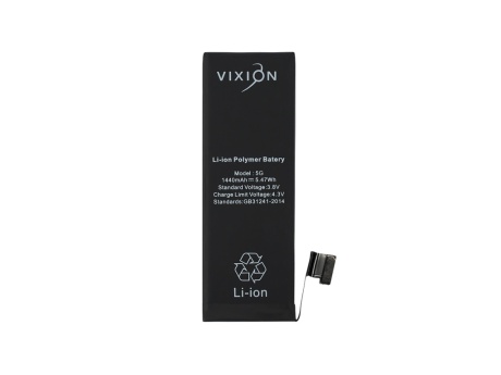 Аккумулятор для iPhone 5 (Vixion) (1440 mAh) с монтажным скотчем