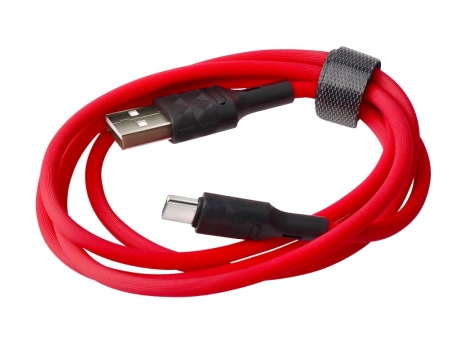 Кабель USB VIXION PRO (VX-07c) Type-C (1м) (красный)