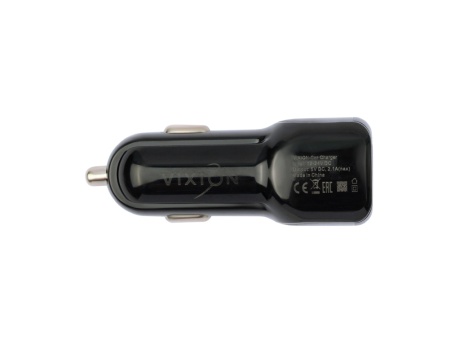 АЗУ VIXION U12 (2-USB/2.1A) (черный)